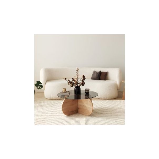 HANAH HOME Sto za dnevnu sobu Bubble Sapphire Oak Fume - 173307