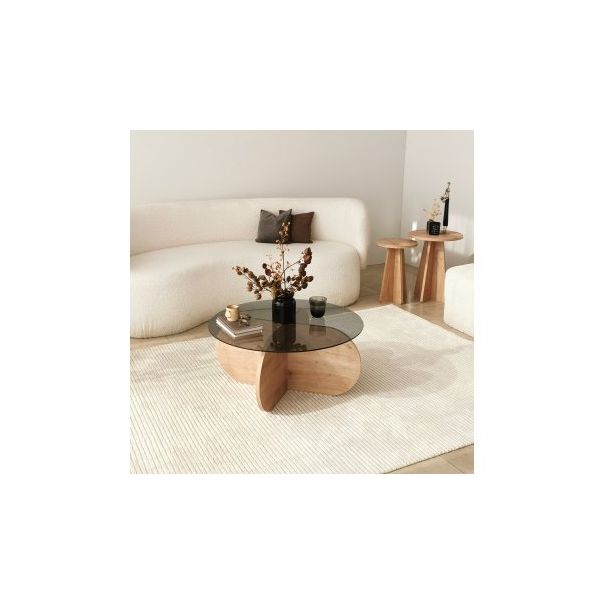 HANAH HOME Sto za dnevnu sobu Bubble Sapphire Oak Fume - 173307