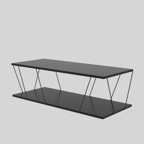 HANAH HOME Sto za dnevnu sobu Labranda Anthracite - 173337-1