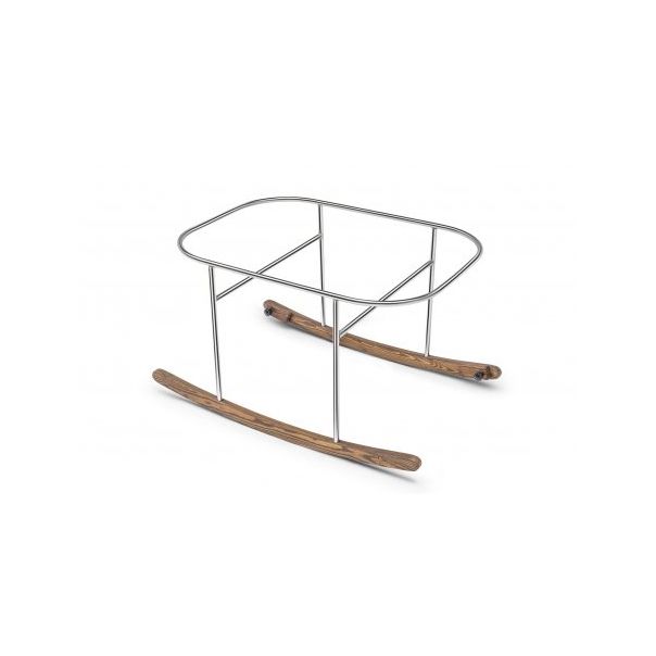 HANAH HOME Kolevka za bebe Hier Metal Black Chrome - 173347-1