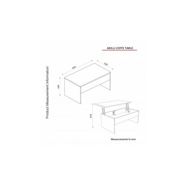 HANAH HOME Klub sto Akilli, bela - 173357