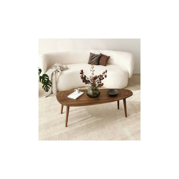 HANAH HOME Sto za dnevnu sobu Sweet Walnut - 173376