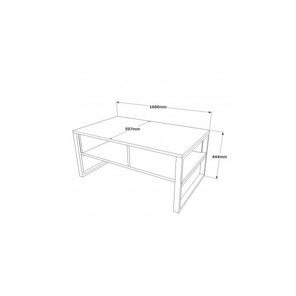 HANAH HOME Sto za dnevnu sobu ML34 RG - 173394