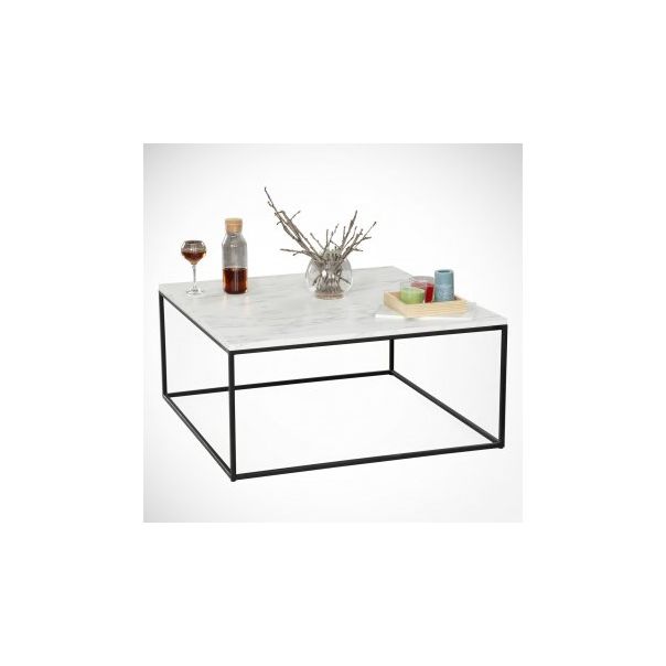 HANAH HOME Sto za dnevnu sobu Poly Marmo - 173397