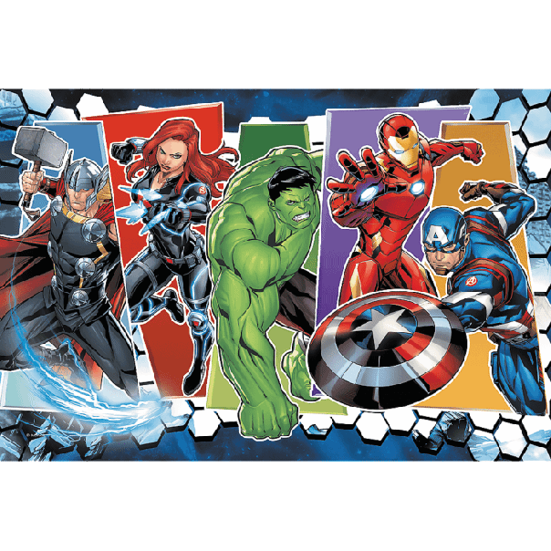 TREFL Puzzle The Avengers Invincible - 60 delova - 103108-T17357
