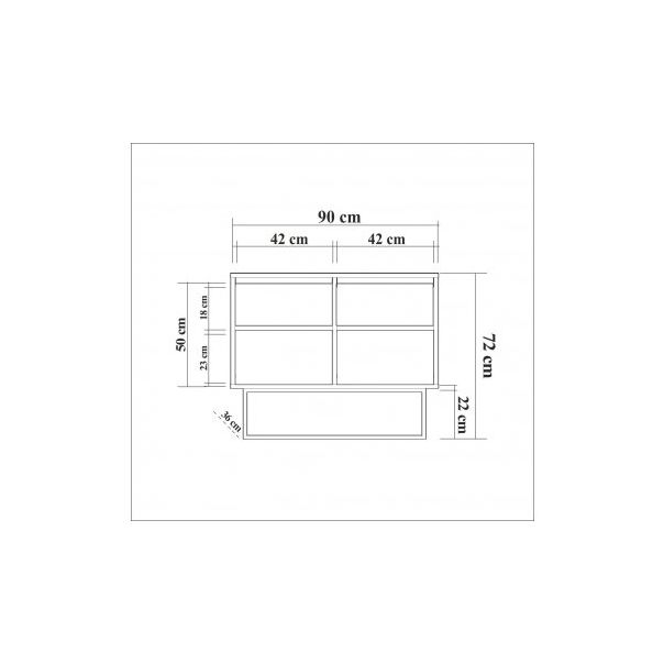 HANAH HOME Komoda Zuri - 173961