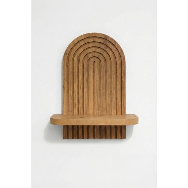 HANAH HOME Zidna polica Artmtkwll1D, svetlobraon - EP3056610
