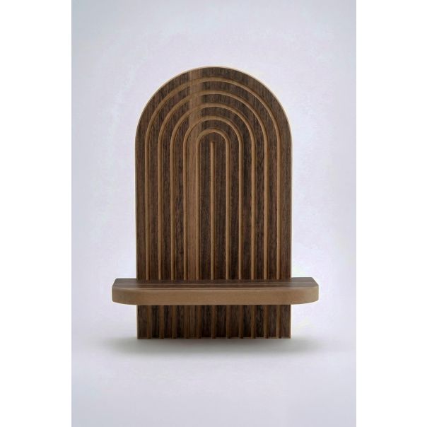 HANAH HOME Zidna polica Artmtkwll1D, braon - EP3056613