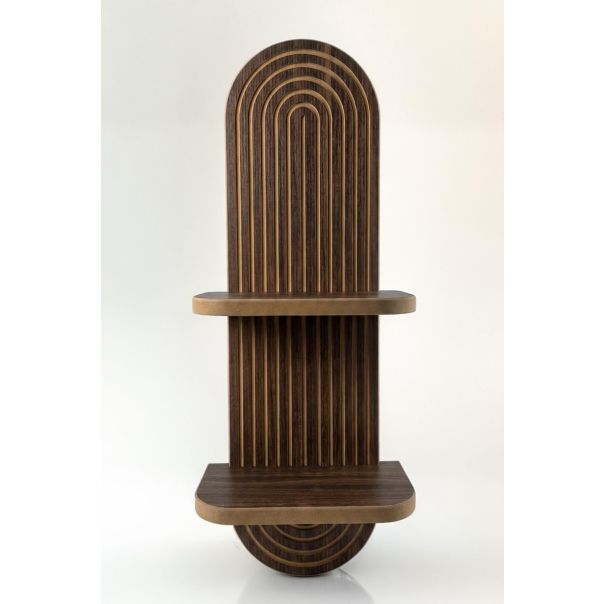 HANAH HOME Zidna polica Artmtkwll2D, braon - EP3056622
