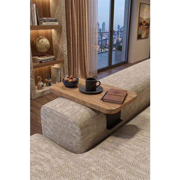 HANAH HOME Konzolni sto Artmtksofa2, braon - EP3132514