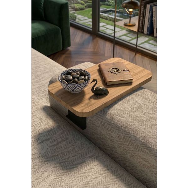 HANAH HOME Konzolni sto Artmtksofa2, braon - EP3132514