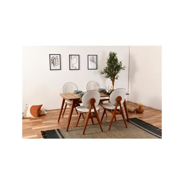 HANAH HOME Stolica Touch v2 Cream ( 2 kom ) - 174033-1