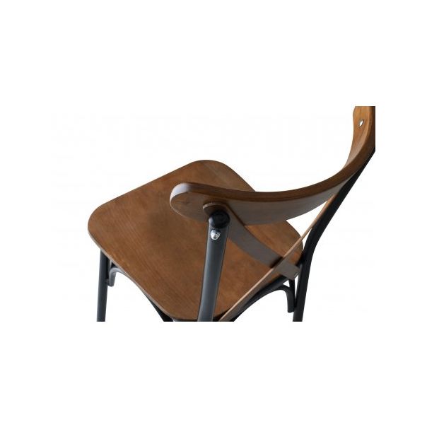 HANAH HOME Set trpezarijskih stolica 4/1 Ahşap Ekol 261 V4, braon - 174052