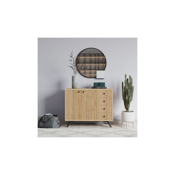 HANAH HOME Komoda Waga, svetlobraon - 174153