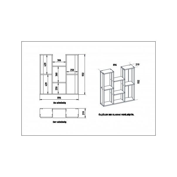 HANAH HOME Nevada Walnut - 174210