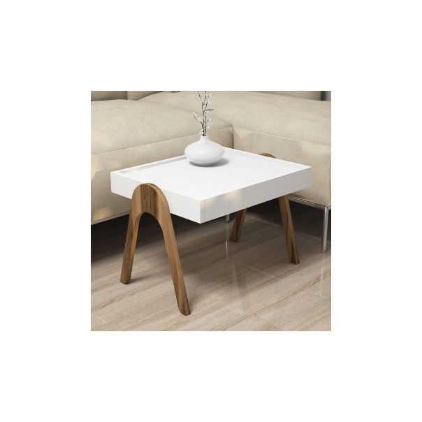 HANAH HOME Set pomoćnih stočića Roma, braon/bela - 174263