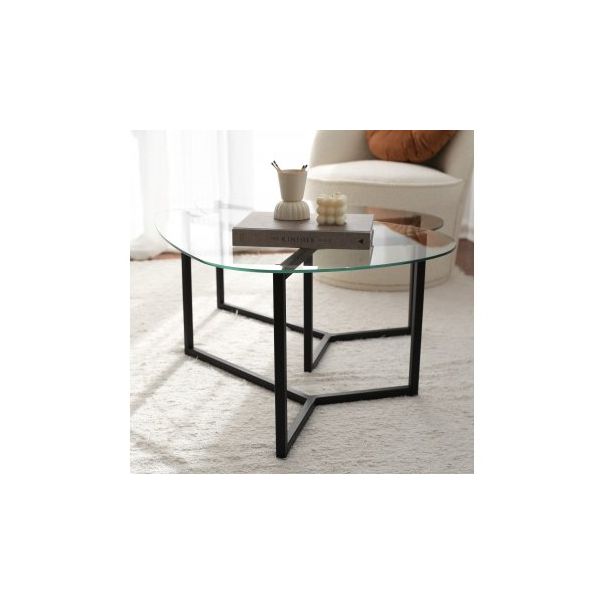 HANAH HOME Set klub stolova Bellisimo, crna - 174310