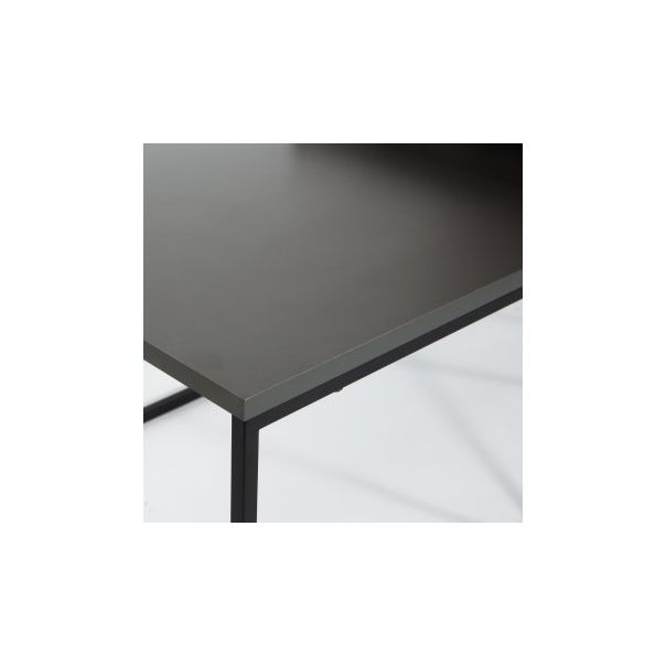 HANAH HOME Set klub stolova Pal Orta Sehpa, antracit - 174311