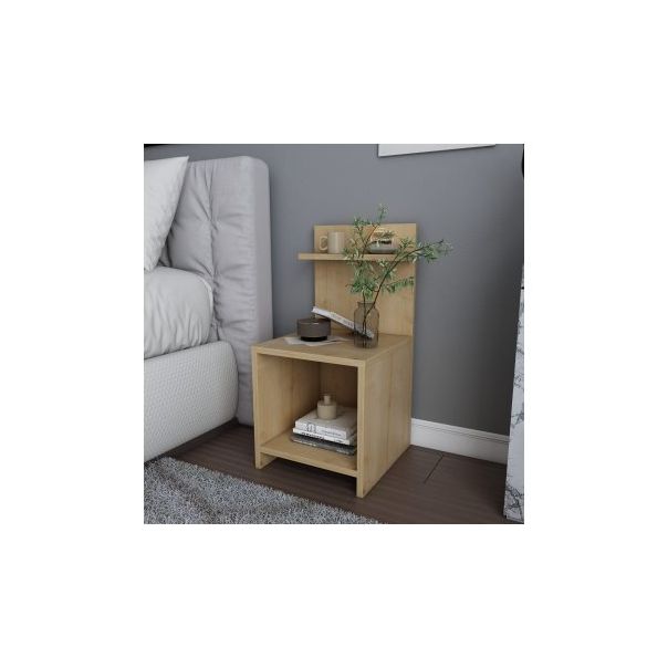 HANAH HOME Noćni ormarić Ullman, krem - 174440