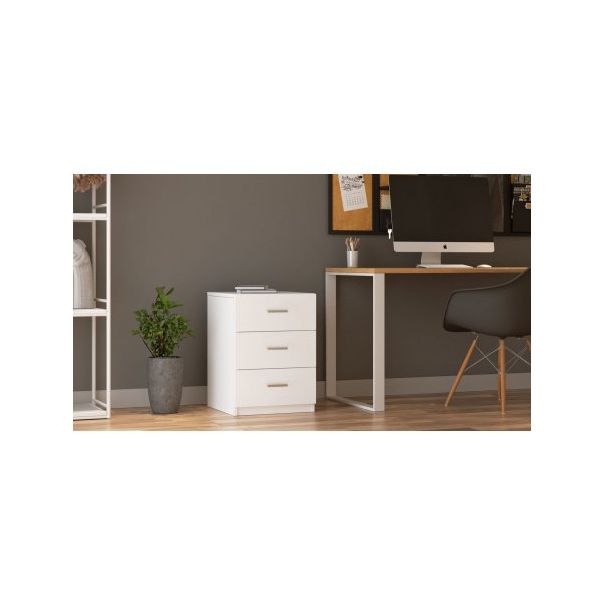 HANAH HOME Fiokar Vo3-W, bela - 174751