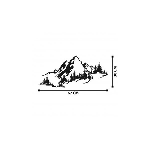 WALLXPERT Zidna dekoracija Mountain 3 - 174754