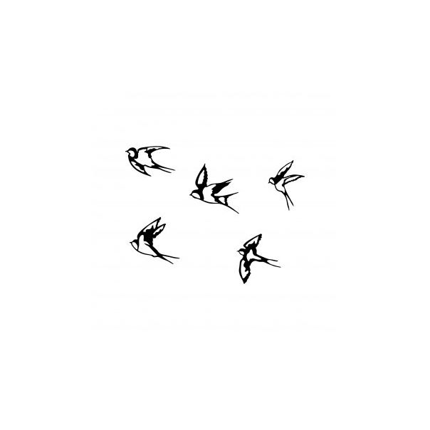 WALLXPERT Zidna dekoracija Swallows 303 - 174758