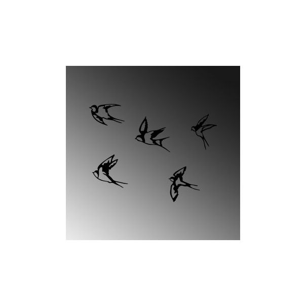 WALLXPERT Zidna dekoracija Swallows 303 - 174758