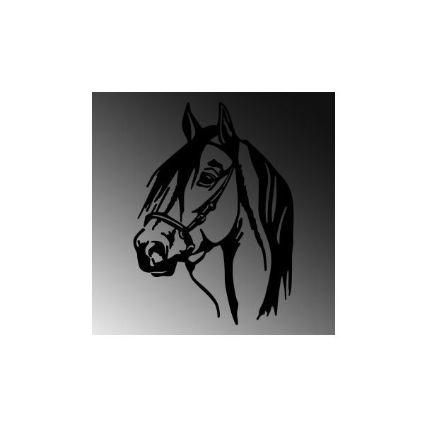 WALLXPERT Zidna dekoracija Horse Head - 174765