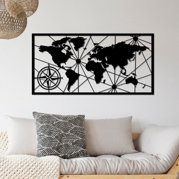 WALLXPERT Zidna dekoracija World Map Large 2 891TNL1760 - 174770