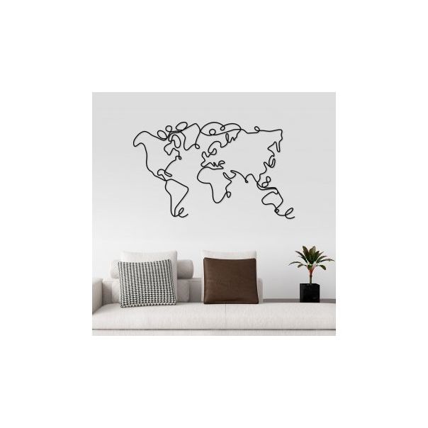 WALLXPERT Zidna dekoracija World Map 1 - 174773