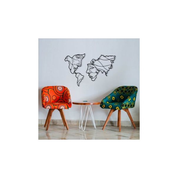 WALLXPERT Zidna dekoracija Suret Two - 174893
