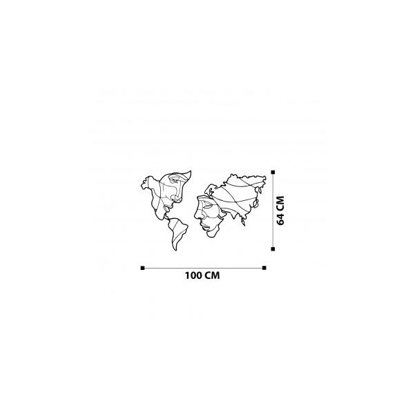 WALLXPERT Zidna dekoracija Suret Two - 174893