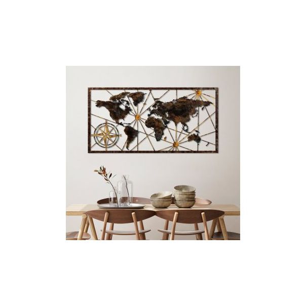 WALLXPERT Zidna dekoracija World Map Large 1 - 174898