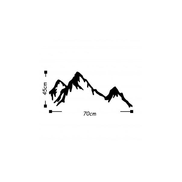 WALLXPERT Zidna dekoracija Mountain - 174902