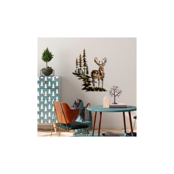 WALLXPERT Zidna dekoracija Deer 3 930DYU1217 - 174911