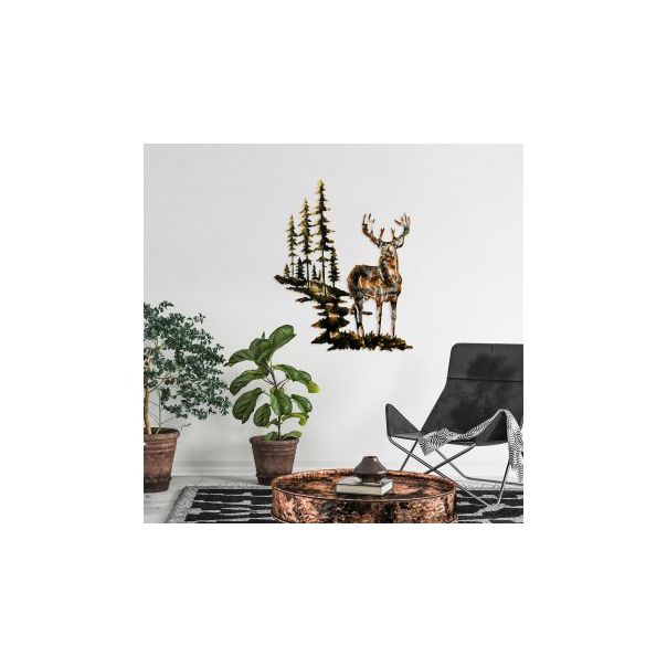 WALLXPERT Zidna dekoracija Deer 3 930DYU1217 - 174911