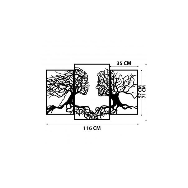 WALLXPERT Zidna dekoracija Love Tree 1 - 174919