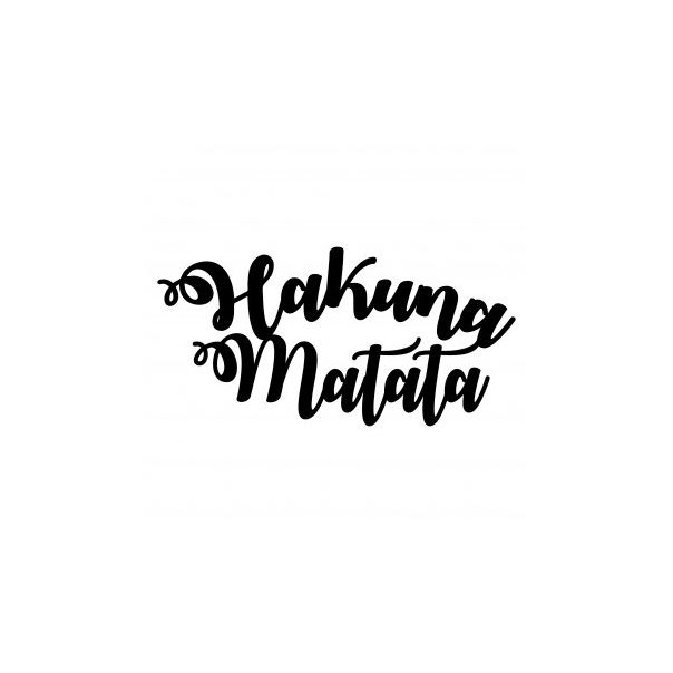 WALLXPERT Zidna dekoracija Hakuna Matata 891TNL1589 - 174924