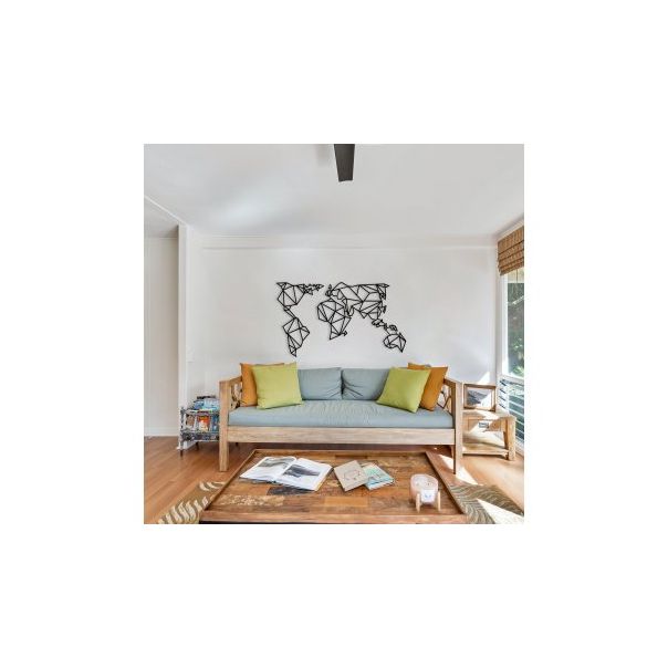 WALLXPERT Zidna dekoracija World Map Metal Decor 4 - 174994
