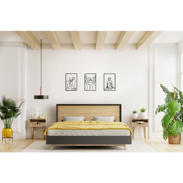 WALLXPERT Zidna dekoracija Woman Silhouettes - 175037