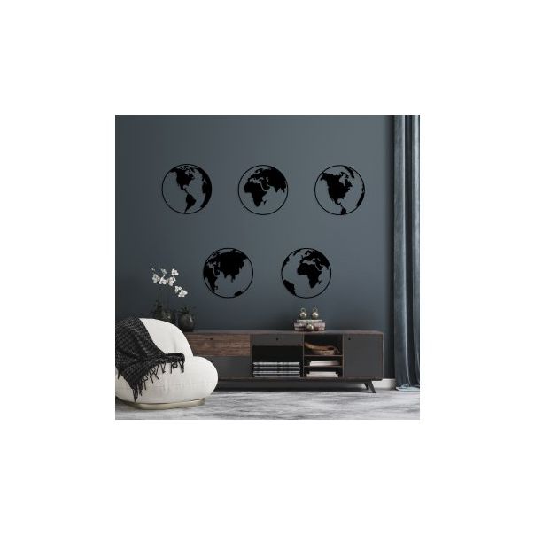 WALLXPERT Zidna dekoracija World Map 2 1 - 175043