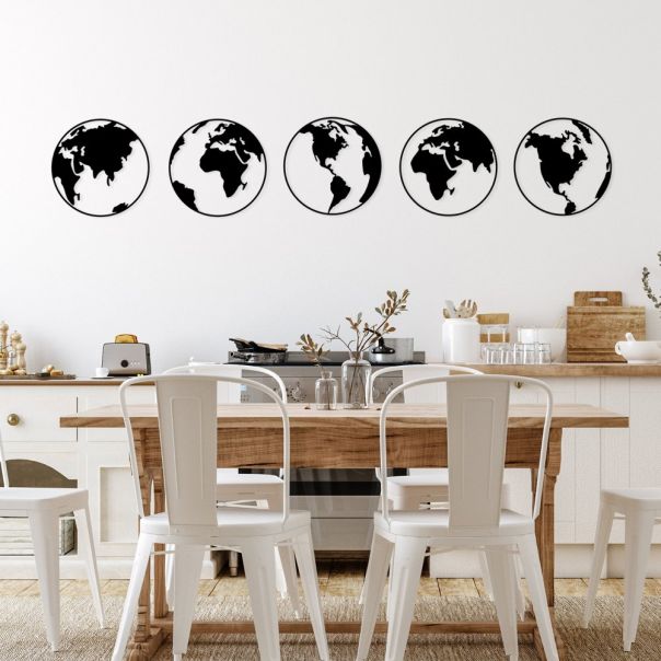 WALLXPERT Zidna dekoracija World Map 2 1 - 175043