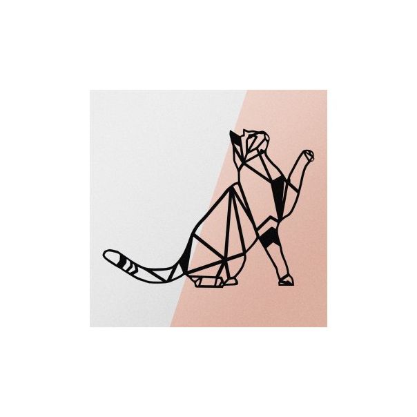 WALLXPERT Zidna dekoracija Cat metal decor - 175049