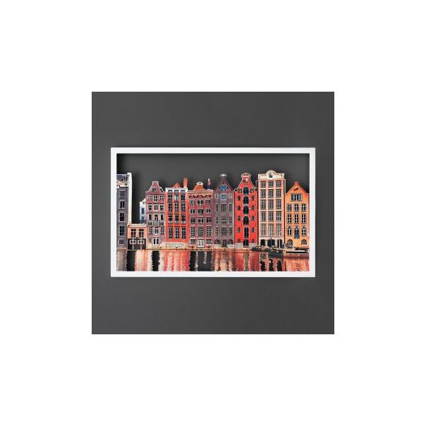 WALLXPERT Zidna dekoracija Amsterdam Houses APT329MCA - 175062