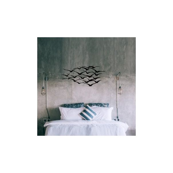 WALLXPERT Zidna dekoracija Herd Of Birds - 175099