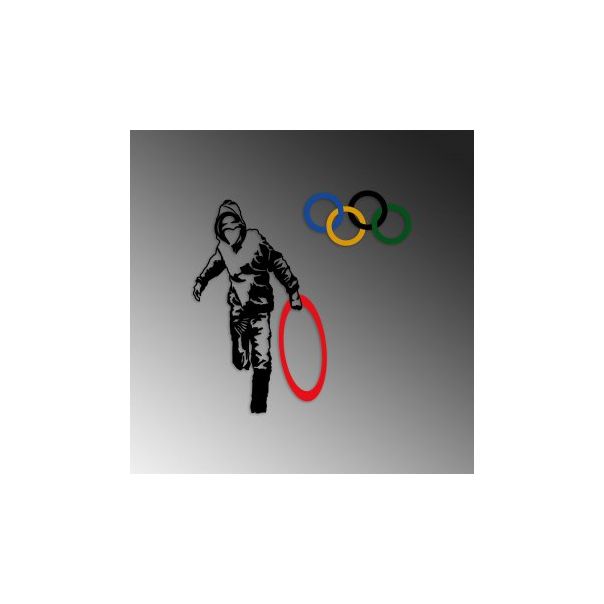 WALLXPERT Zidna dekoracija Banksy 7 - 175115