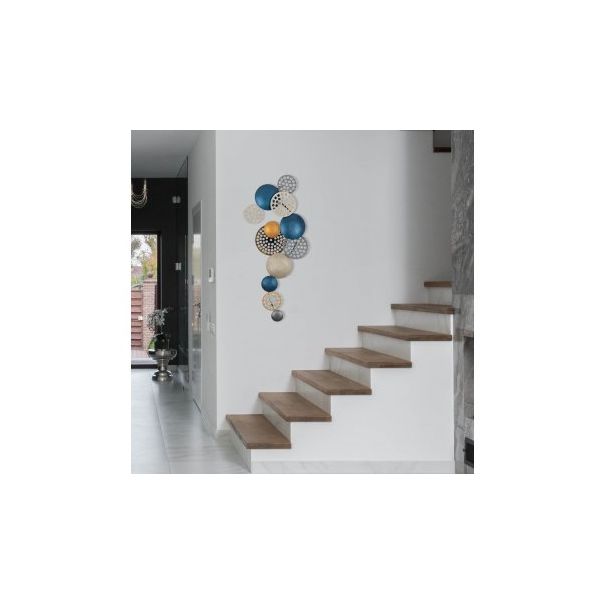 WALLXPERT Zidna dekoracija Bronte 90x8x42 cm - 175136