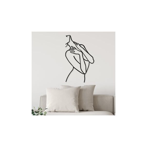 WALLXPERT Zidna dekoracija Woman Lines - 175139