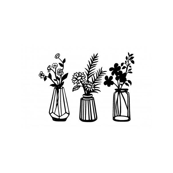 WALLXPERT Zidna dekoracija Vase - 175170
