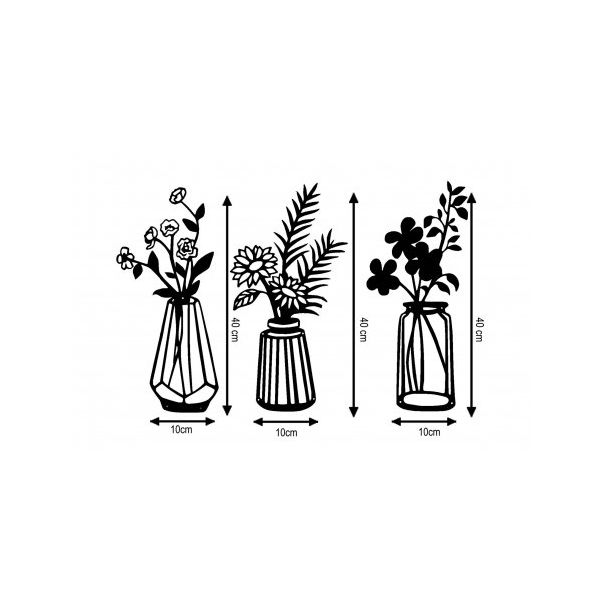 WALLXPERT Zidna dekoracija Vase - 175170